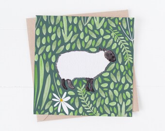 Sheep blank Greeting Card
