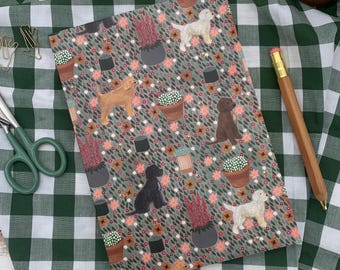 Cockapoo Notebook: Floral A5 Journal