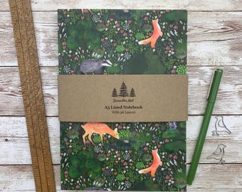 Summer Forest Notebook