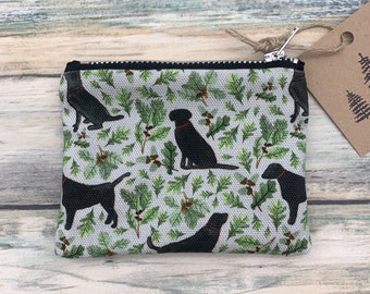 Black Labrador Coin Purse