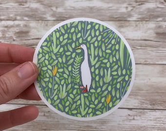 Runner Duck Sticker