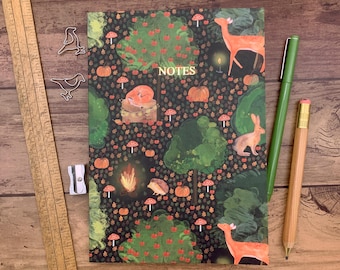 Midnight Forest Notebook