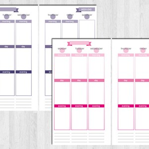 Erin Condren Style Printable Planner Kit PERSONAL SIZE Box ...