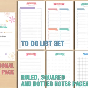 Erin Condren Style Planner Horizontal Layout - Maxi Pack - Monday and ...
