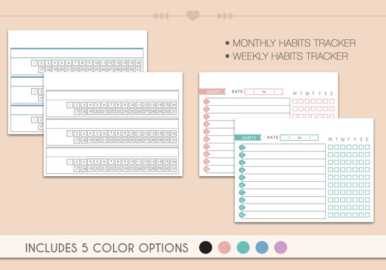 Micro Happy Planner Inserts Micro Notes Printable Bundle Happy - Etsy