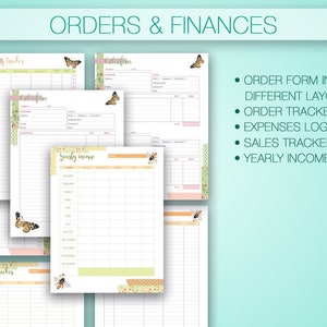 HAPPY PLANNER Business Planner Printable Etsy Online Business Organizer ...