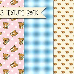 Rilakkuma Printable Planner Dividers Filofax A5 Size Kikki K - Etsy