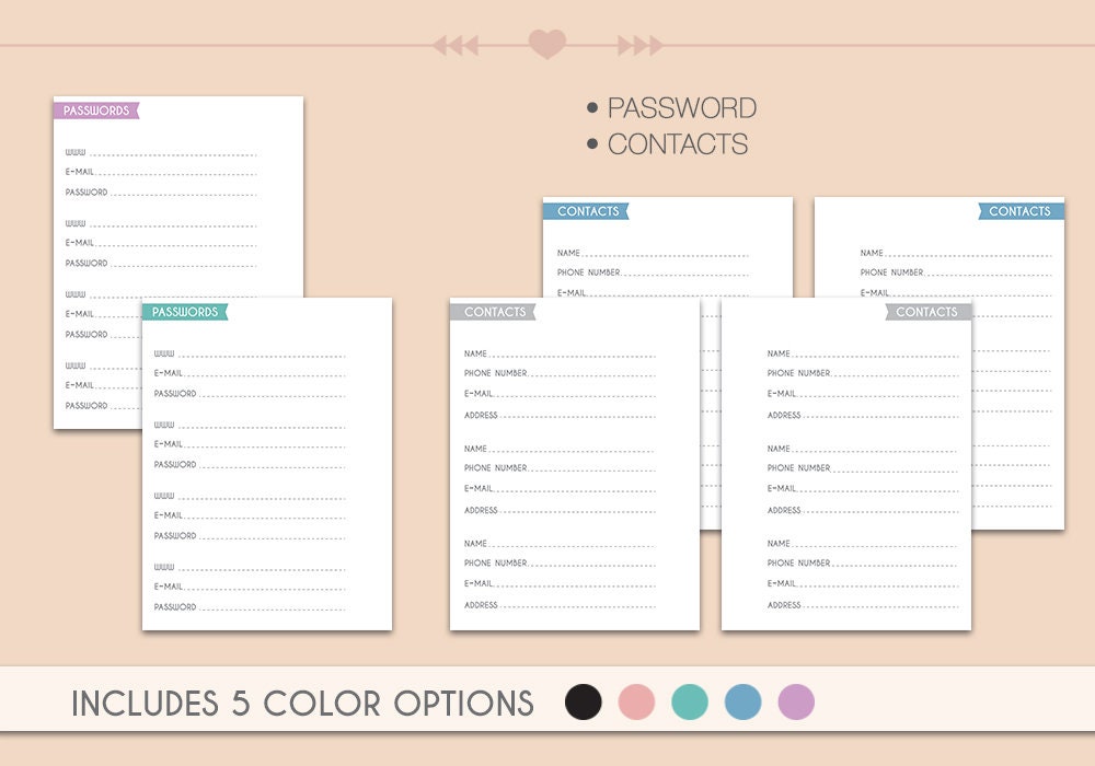 Micro Happy Planner Inserts Micro Notes Printable Bundle Happy - Etsy