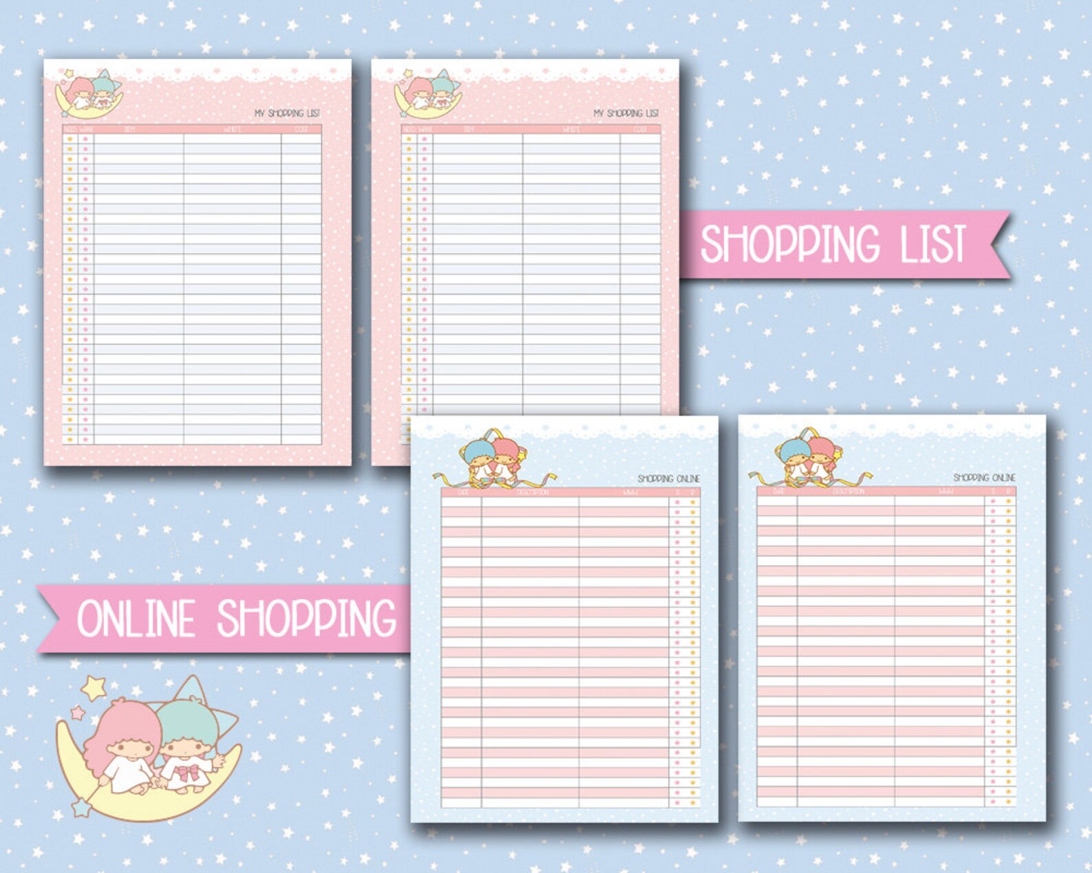 Big Happy Planner Budget Planner Kakebo Kawaii Inserts - Etsy