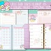 Printable Personal Planner Kit Cute Kawaii Weekly Planner Monthly ...