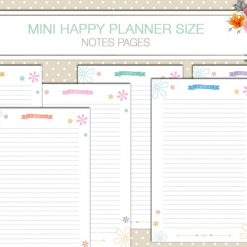 Mini Happy Planner Printable Planner Inserts Pdf 4 5 X 7 Etsy Mini Happy Planner Printable Planner Inserts Pdf 4 5 X 7 Etsy