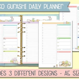 Dated Daily Hourly Agenda - A5 Size - Planner Inserts – Sessa Vee