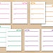 Erin Condren Style Weekly Planner Printable A5 Size Daily - Etsy