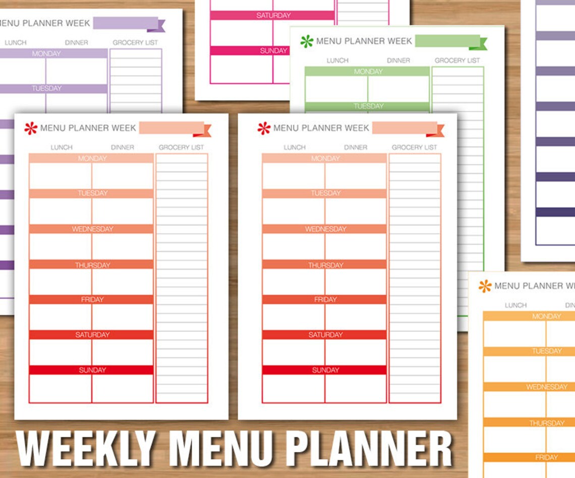 Erin Condren Style Printable Planner Kit A5 Size UNLINED - Etsy Canada