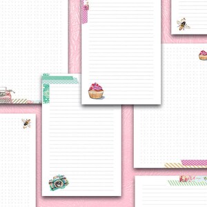 Mini Happy Planner Printable Grid Ruled Dotted Pages Inserts Printable ...