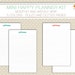 Mini Happy Planner Printable Kit Weekly and Monthly Planner Inserts ...
