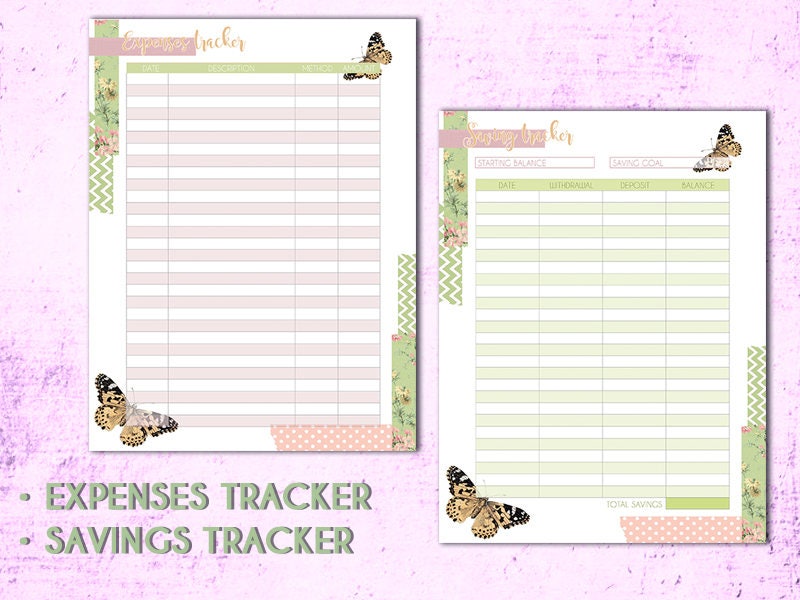 Big Happy Planner Budget Planner Kakebo Printable Money | Etsy