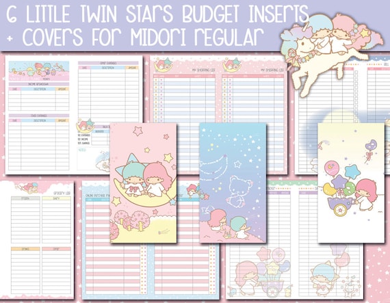 Printable Midori Regular Kakebo Budget Planner Kawaii Midori Etsy