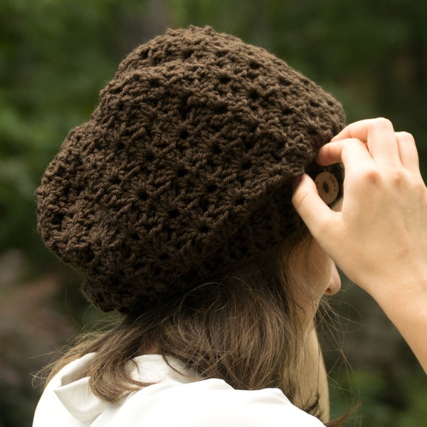 SILK Lined Winter Hat in 30 Colors - Women's Non Wool Tam with 100% Mulberry Silk for Smooth Hair