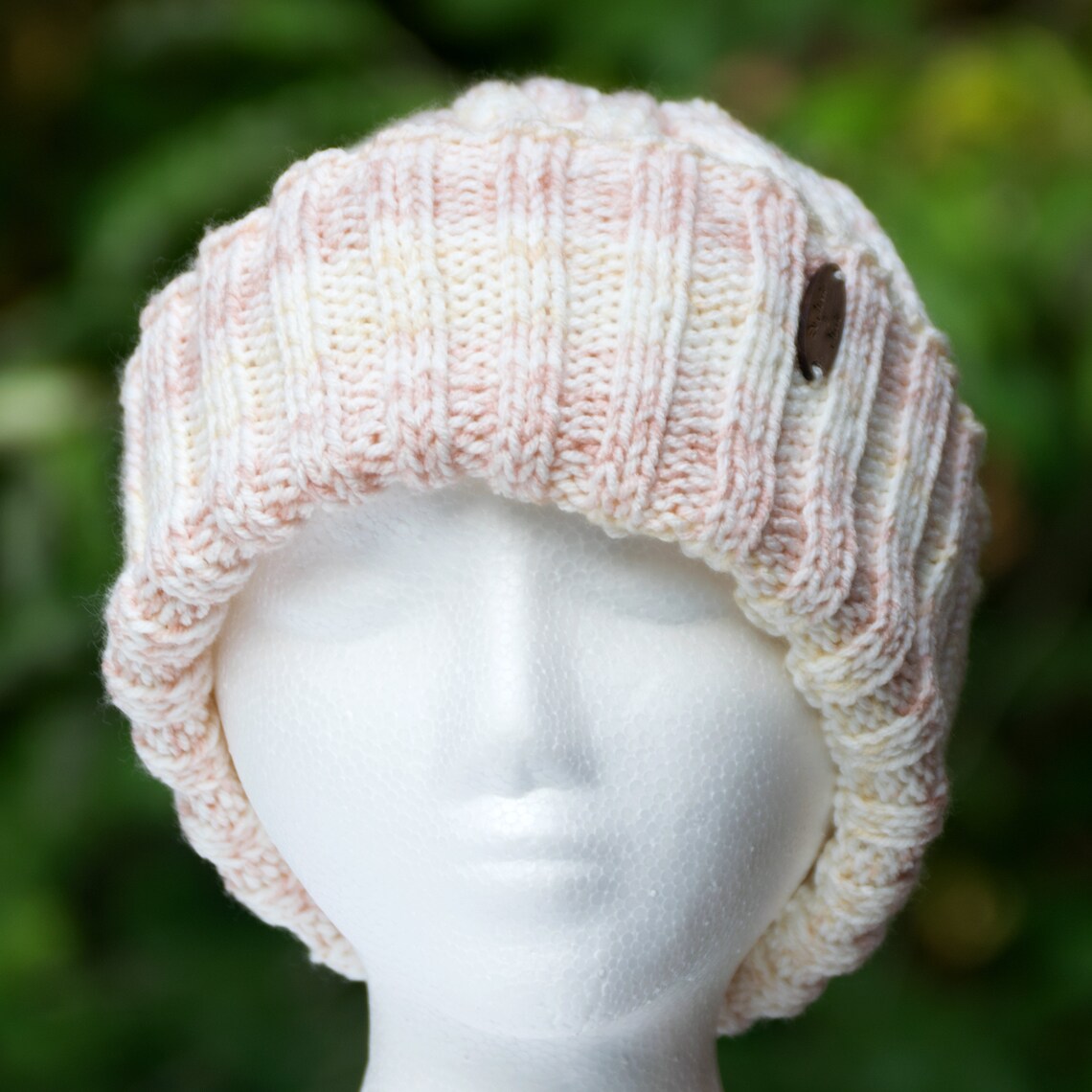 Satin Lined Knit Hat Winter Beanie w/ Cuffed Brim and Etsy