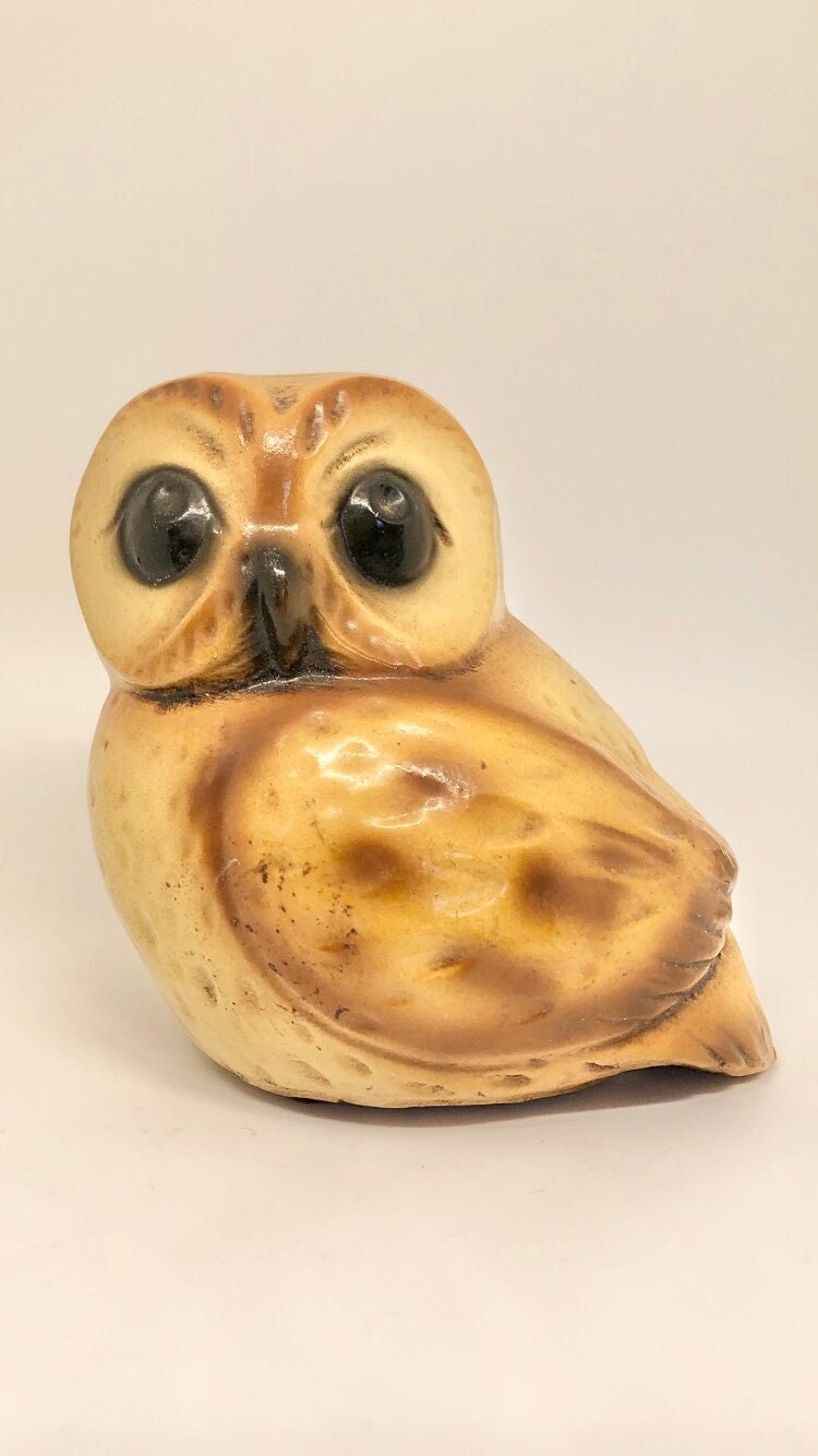 Vintage TerraStone Spotted Owl Figurine