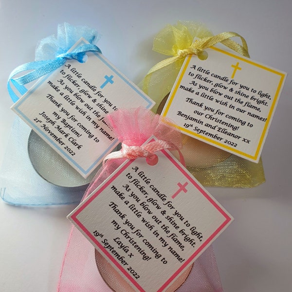 Christening Favor Etsy UK