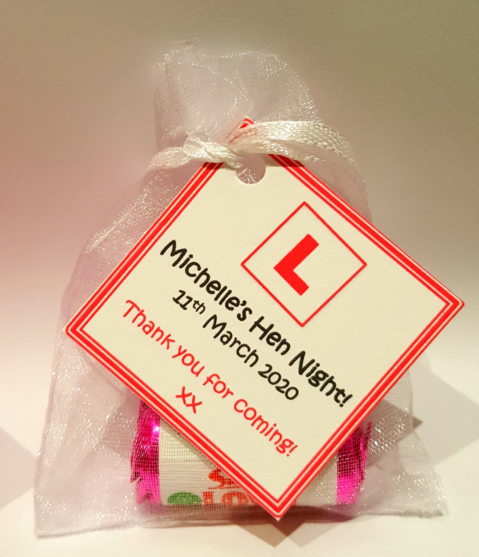10 X HEN PARTY FAVOURS * Hen Night Personalised * Mini Love Hearts — free download