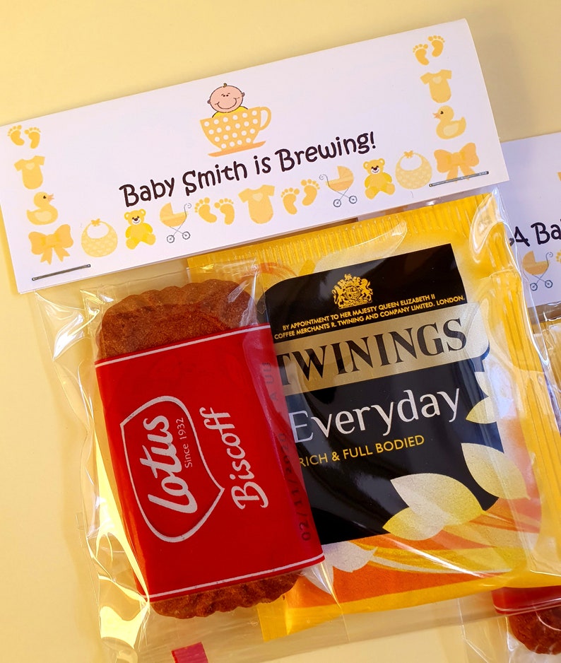 BABY SHOWER FAVOURS Baby Brewing Gifts / Thank You / Etsy UK