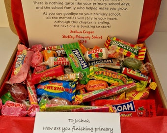 End of Year Gift Box: Sweets & Hot Chocolate - Primary School Leaver