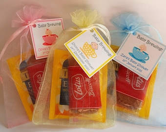 BABY SHOWER FAVORS - Babybrouwen - geschenken / bedankje / zwangerschapsaankondiging