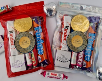 Eid Mubarak Sweet Pouch: Halal Chocolate Gift