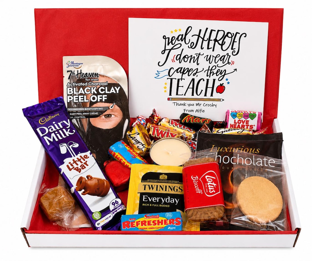 Teacher Present Gift Box Hamper - Teaching Assistant Nursery