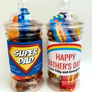 Father's Day Sweet / Chocolate Jar gifts - 500ML