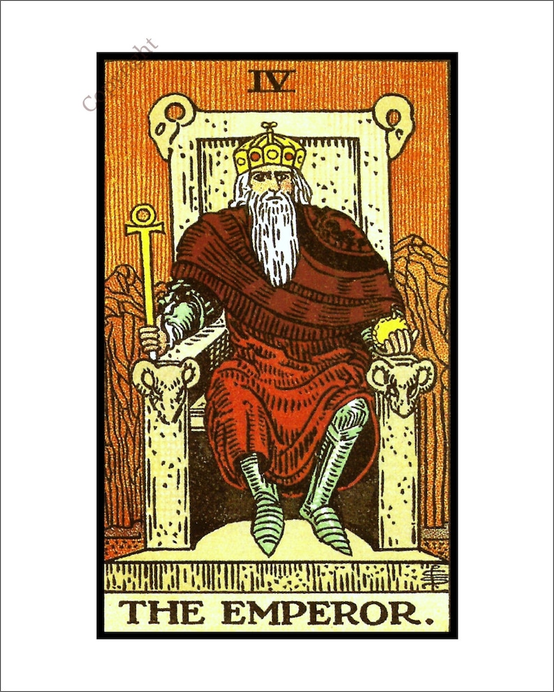 El Emperador Y La Estrella Tarot