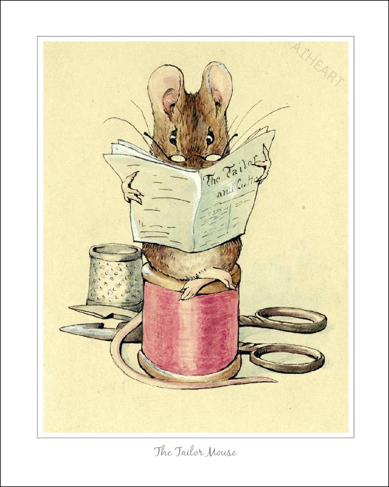 Beatrix Potter the Tale of Peter Rabbit Poster Art Print. the Etsy