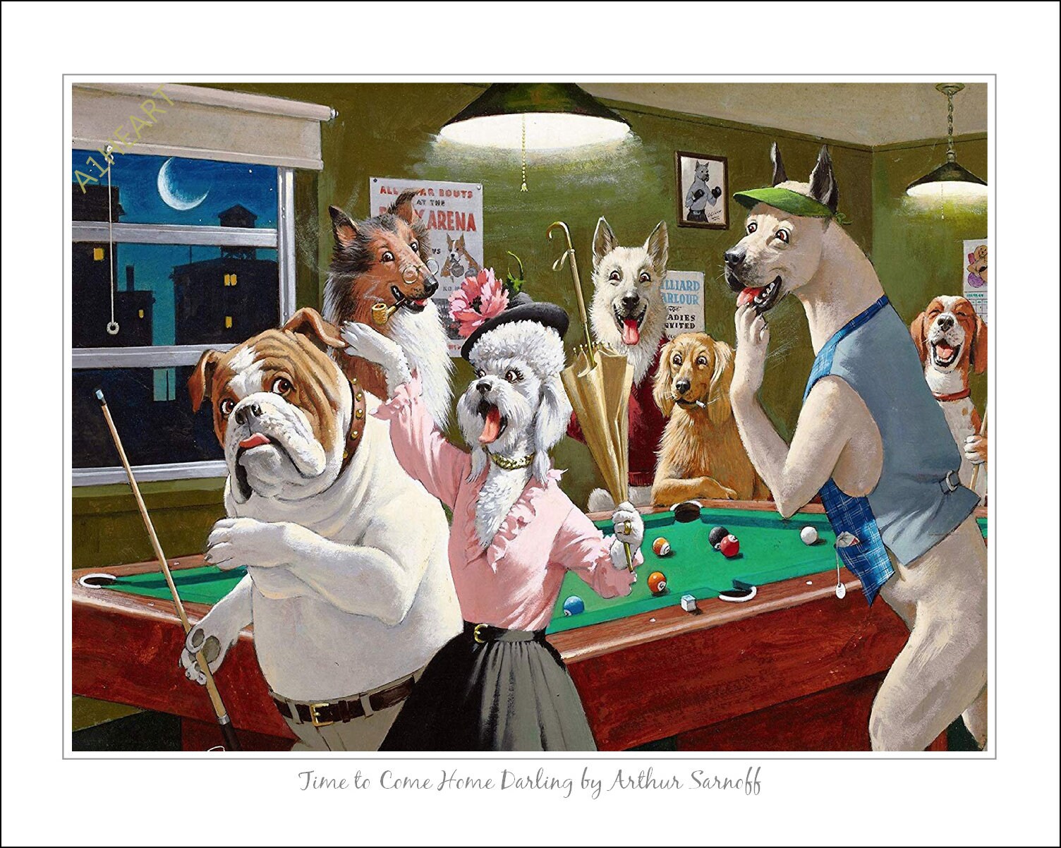 Arthur Sarnoff : Original Illustration Artwork For Sale