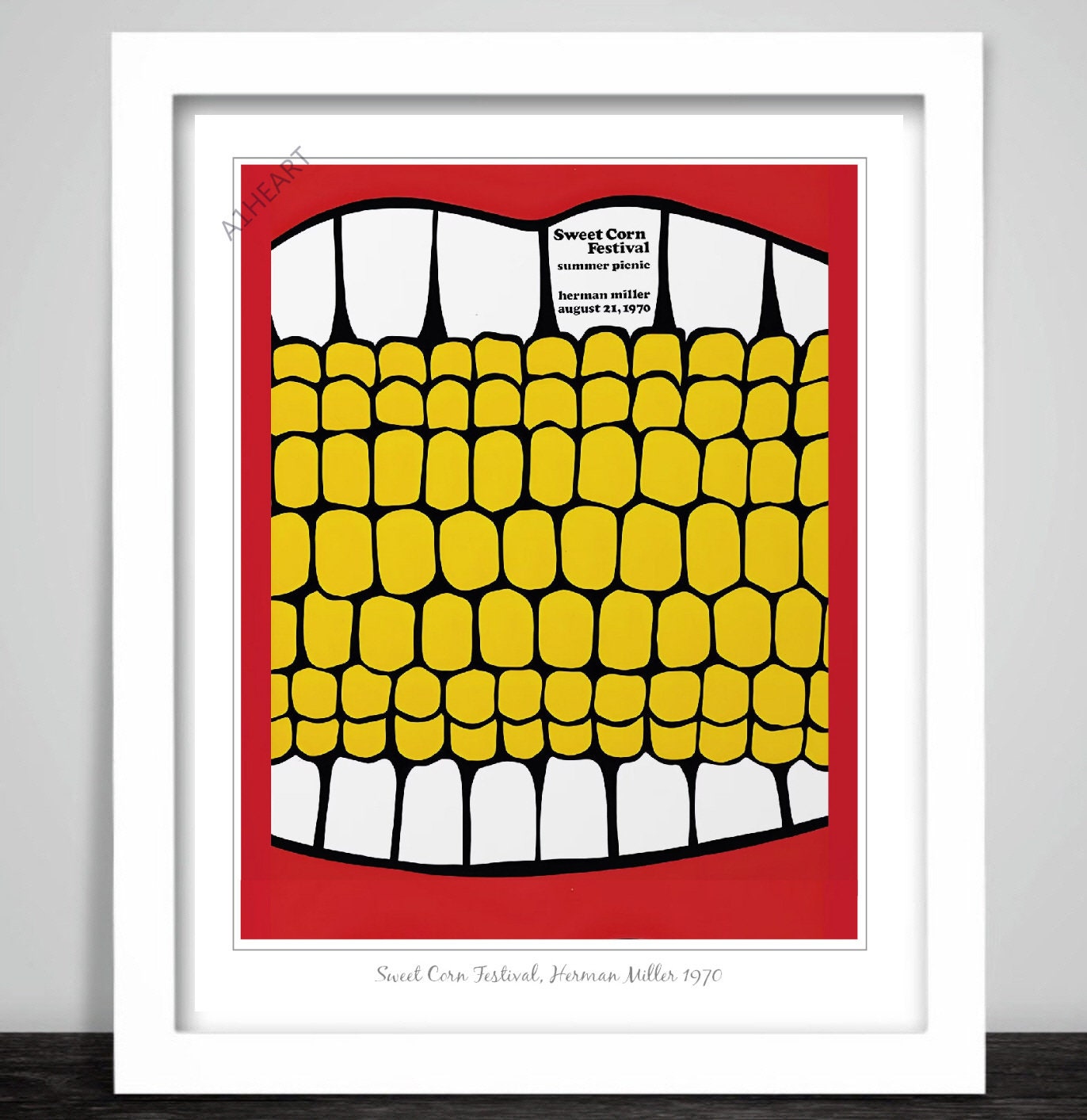ハーマンミラー sweet corn 1970 Herman Miller Sweet Corn Poster - Etsy