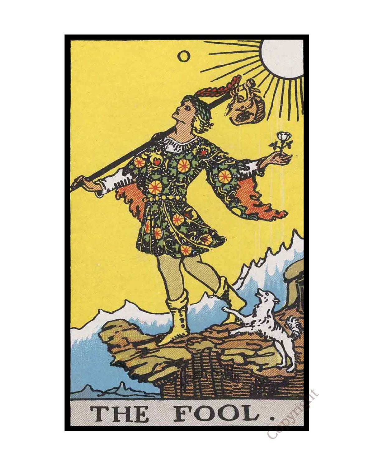 【Vintage】 THE AQUARIAN TAROT THE FOOL Vintage Aquarian Tarot Card Deck The Fool 1993 COMPLETE DECK