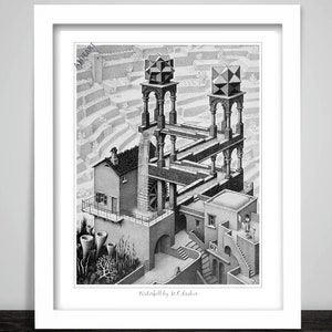 Amazon.com: M.C. ESCHER Waterfall