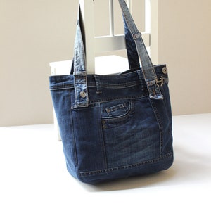 Original Denim Bag, Festival Bag, Recycled Jeans, Recycled Denim ...