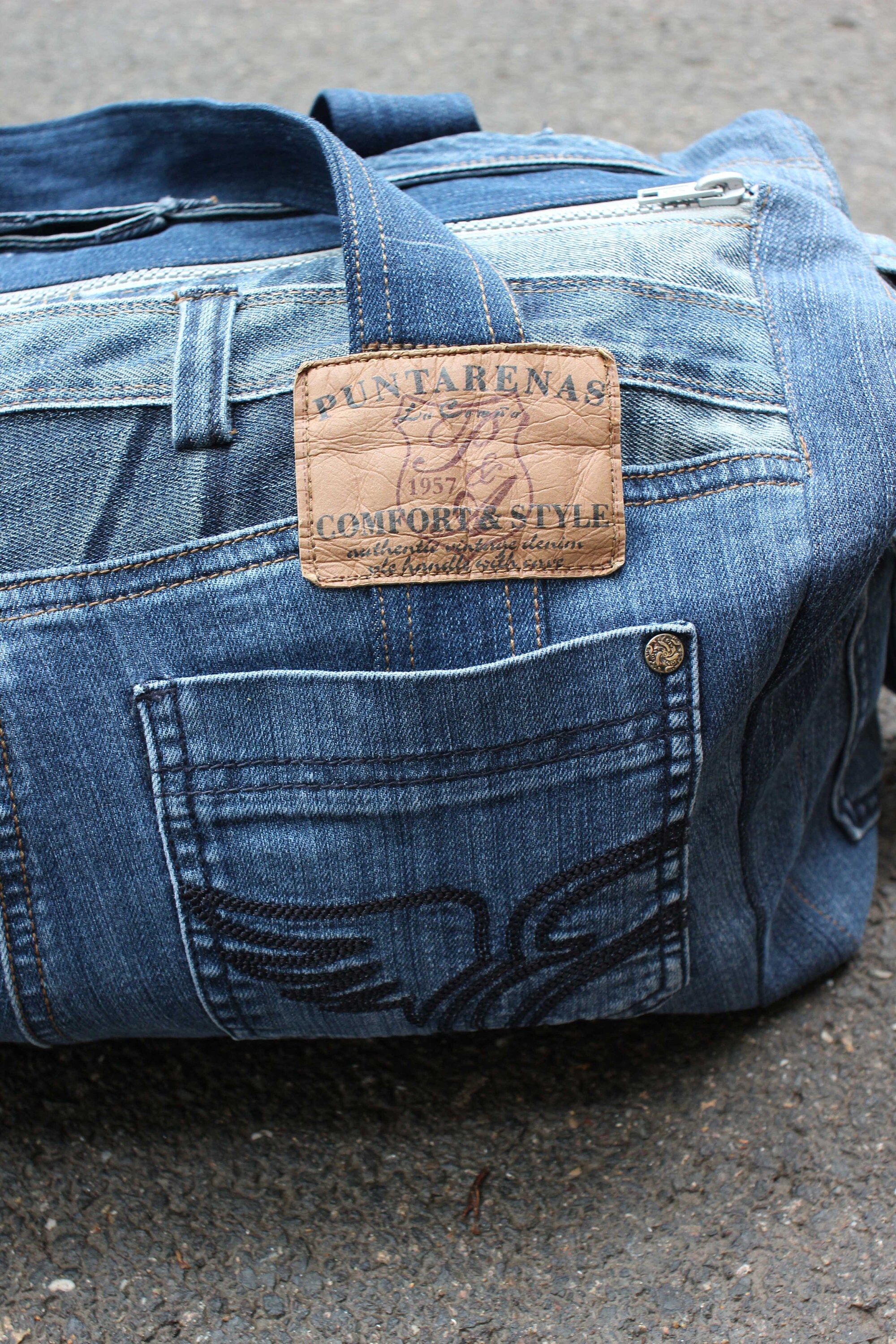 【GRANCY】DenimpantsStyle ShoulderBag DHgate.com:Vintage Denim Shoulder Bag | Y2K Streetwear