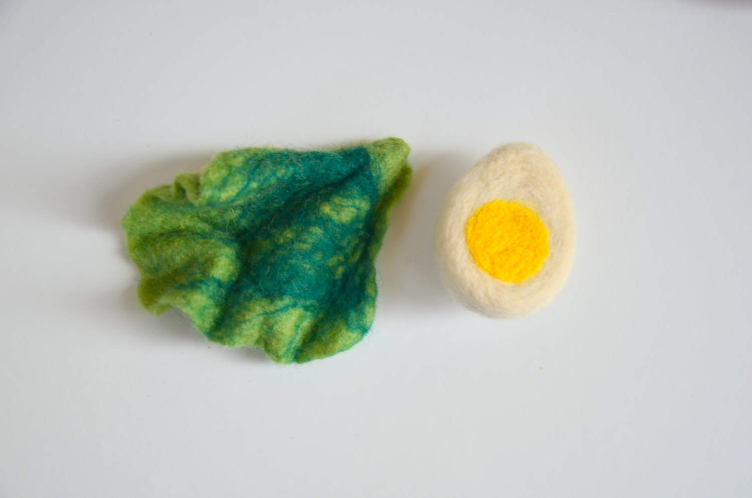 Felted Boiled Egg Felt Boiled Egg Pretend Boiled Egg Needle Etsy