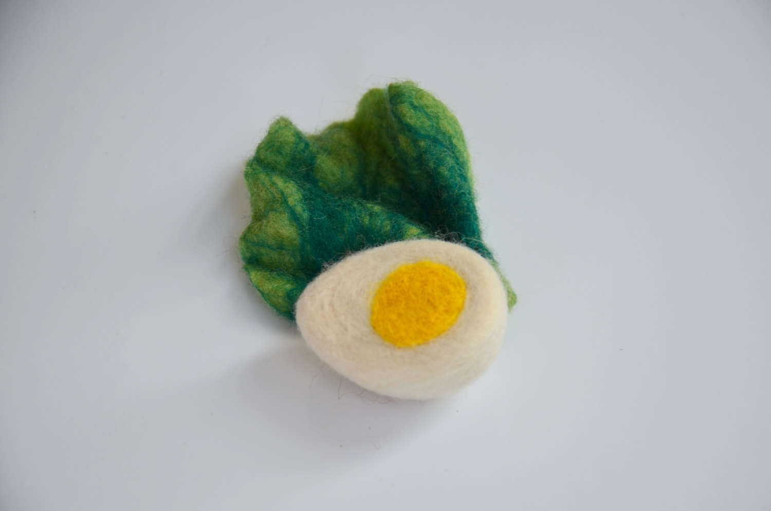 Felted Boiled Egg Felt Boiled Egg Pretend Boiled Egg Needle Etsy