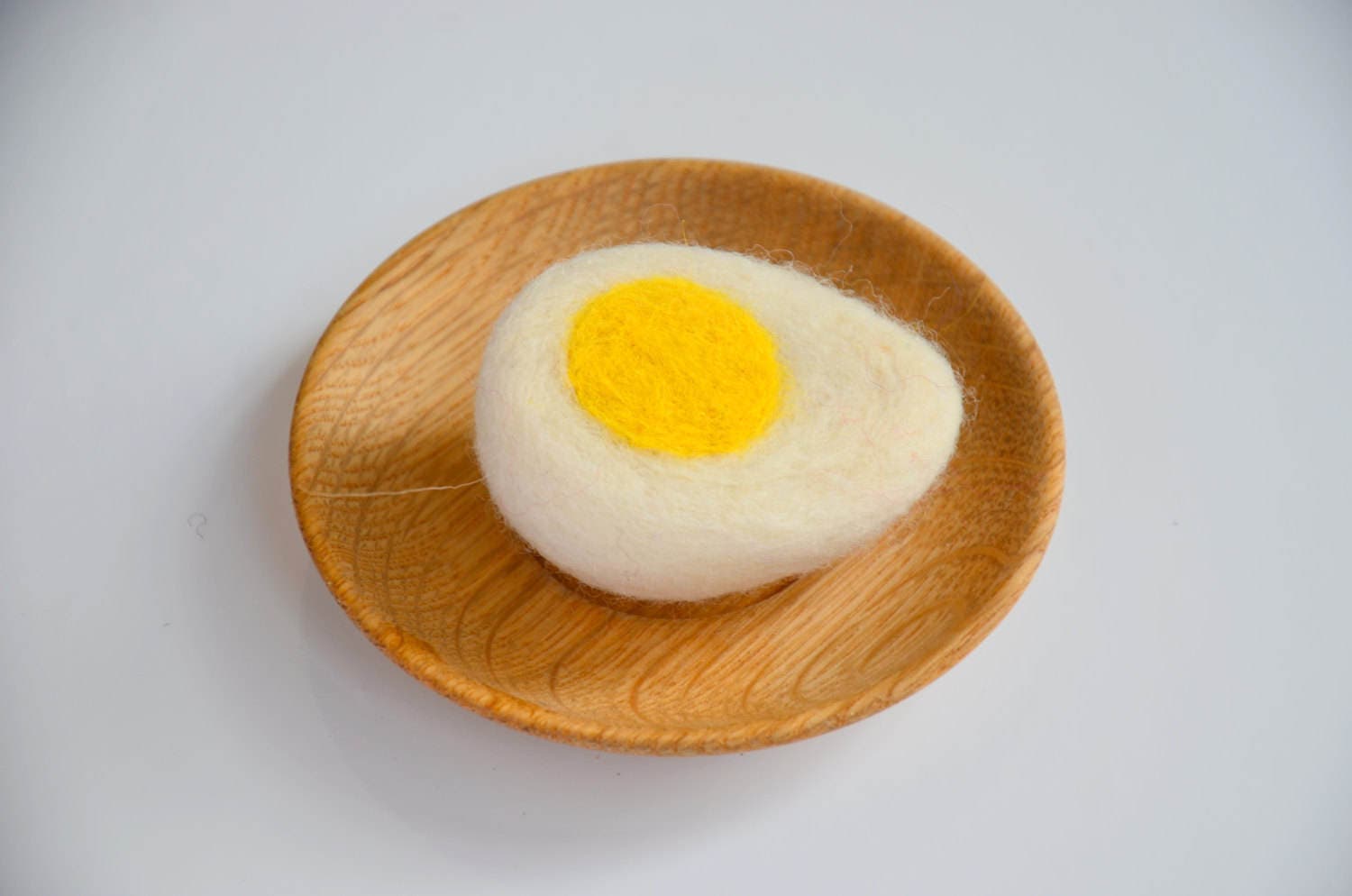 Felted Boiled Egg Felt Boiled Egg Pretend Boiled Egg Needle Etsy