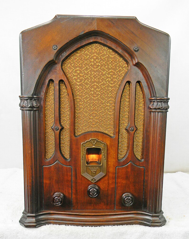 Graybar Electric Model GT8 1933 Made by RCA Antique Radio Etsy