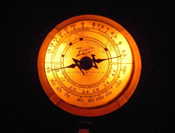 Zenith Model 808 Tombstone (1935) Antique Radio Am