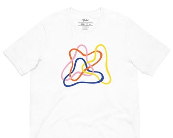 Tangled Abstract Shapes Everyone Classic T-shirt