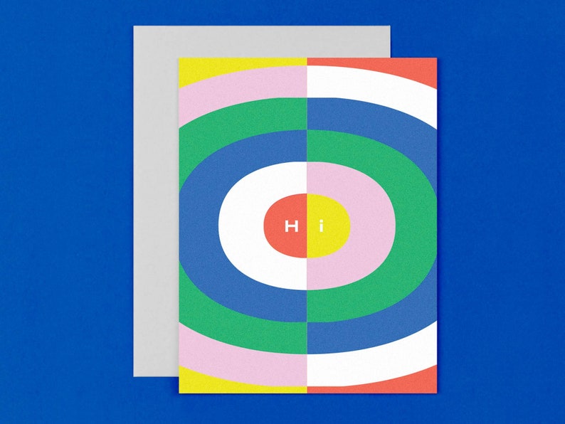 Carte de vœux Cercles dans cercles • de @mydarlin_bk image 1