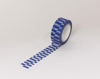 Lean Ennui 15mm Leaning Checkerboard Washi Tape • Colorful Geometric Pattern Decorative Tape • Gift Wrap Tape • by @mydarlin_bk