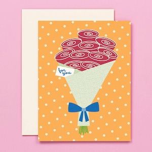 Bouquet di lamponi • Biglietto con bouquet di rose per te • di @mydarlin_bk